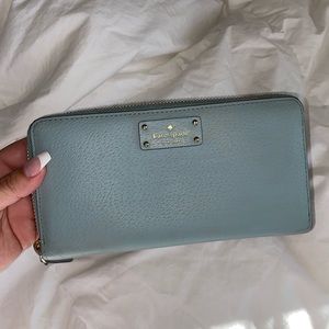 Kate spade zip around wallet